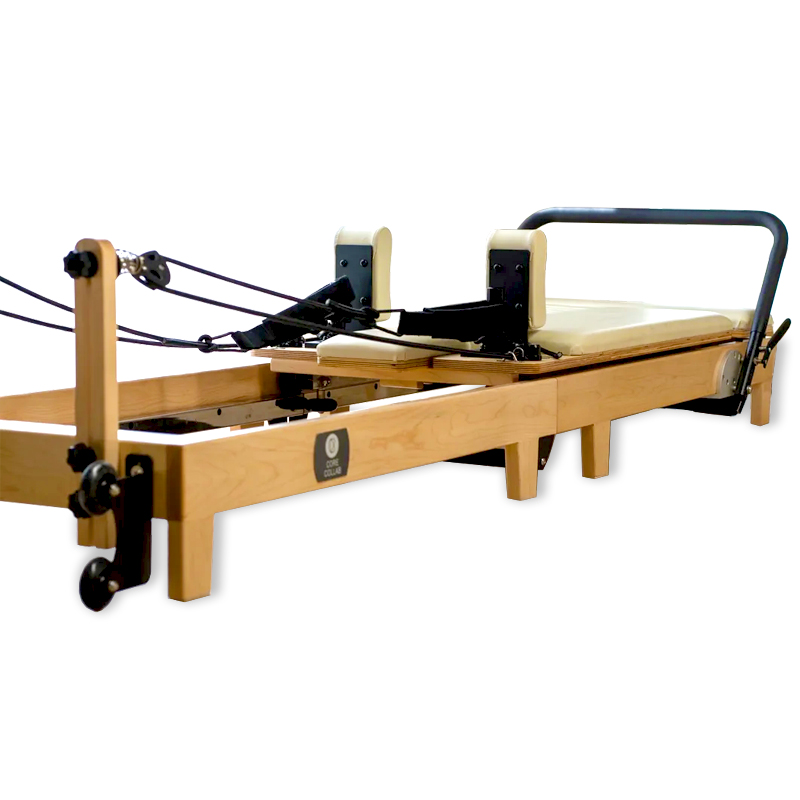 The Core Collab Foldable Eco Pilates Reformer Semi Commercial - Beige The Core Collab Foldable Eco Pilates Reformer Semi Commercial - Beige