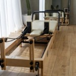 The Core Collab Foldable Eco Pilates Reformer Semi Commercial - Beige The Core Collab Foldable Eco Pilates Reformer Semi Commercial - Beige