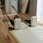 The Core Collab Foldable Eco Pilates Reformer Semi Commercial - Beige The Core Collab Foldable Eco Pilates Reformer Semi Commercial - Beige