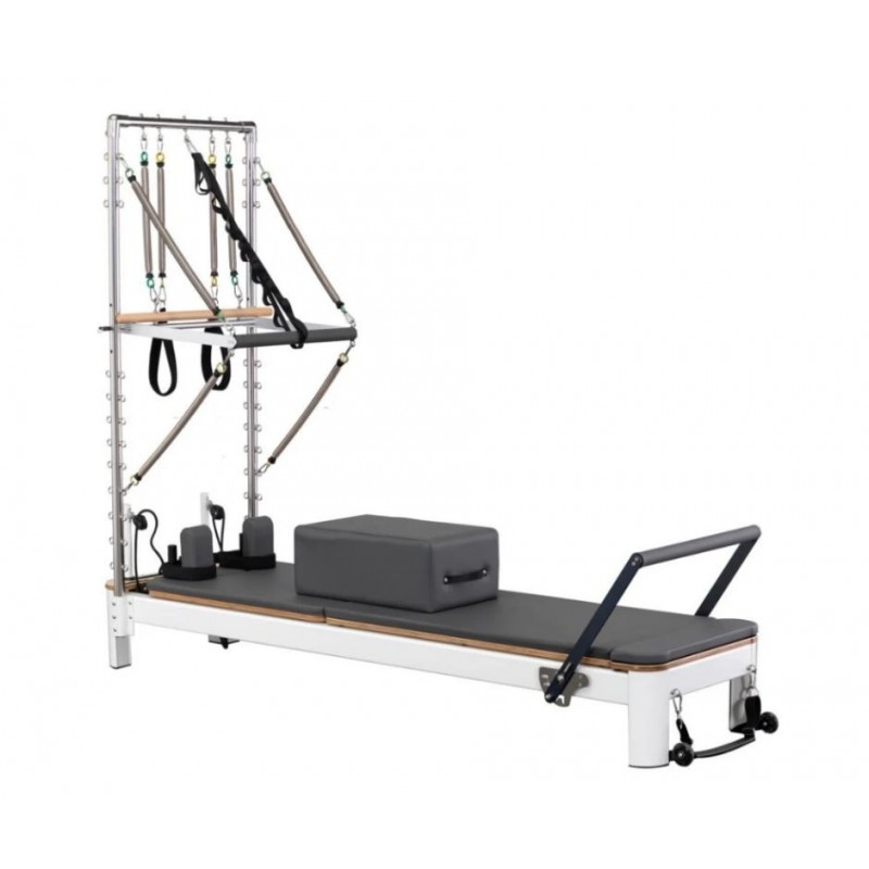 The Core Collab The Queen Reformer With Tower Semi Commercial - Black The Core Collab The Queen Reformer With Tower Semi Commercial - Black