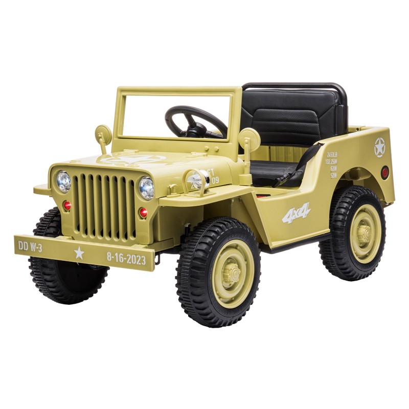 Go Skitz Major 12V Electric Ride On - Khaki Go Skitz Major 12V Electric Ride On - Khaki