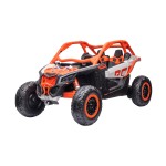 CAN-AM Licensed Electric UTV 24V Kids Ride On - Orange
