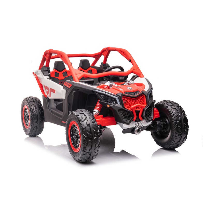 CAN-AM Licensed Electric UTV 24V Kids Ride On - Red CAN-AM Licensed Electric UTV 24V Kids Ride On - Red