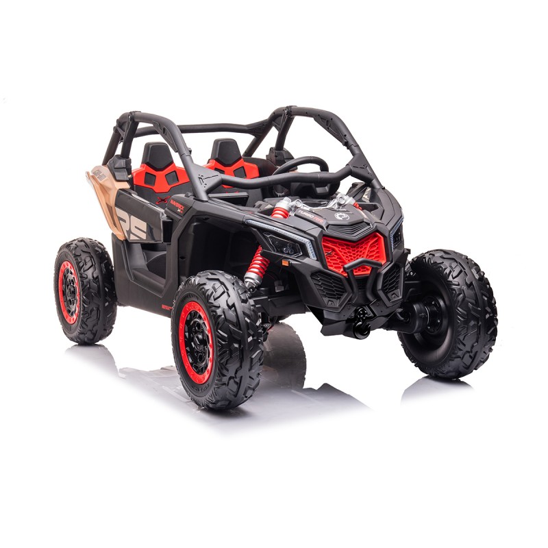 CAN-AM Licensed Electric UTV 24V Kids Ride On - Black CAN-AM Licensed Electric UTV 24V Kids Ride On - Black