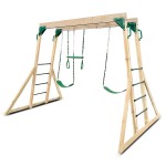 Lifespan Daintree 2-in-1 Monkey Bars & Swing Set