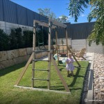 Lifespan Daintree 2-in-1 Monkey Bars & Swing Set