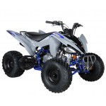Crossfire Rover 125 125cc Sports Quad Bike - Grey/Blue Crossfire Rover 125 125cc Sports Quad Bike - Grey/Blue