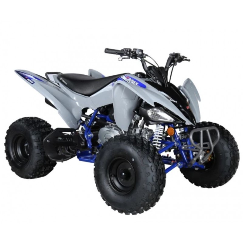 Crossfire Rover 125 125cc Sports Quad Bike - Grey/Blue Crossfire Rover 125 125cc Sports Quad Bike - Grey/Blue