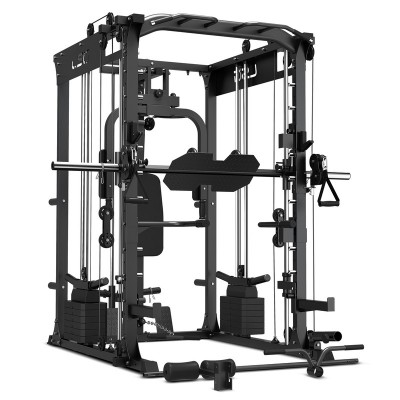 LSG GRK200 10-in-1 Home Gym Station, Power Rack, Smith Machine and Cable Crossover