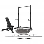 Lifespan Cortex SR3 Squat Rack with 90kg Tri-Grip Weights + BN-9 Bench + Multi-Bar Package Lifespan Cortex SR3 Squat Rack with 90kg Tri-Grip Weights + BN-9 Bench + Multi-Bar Package
