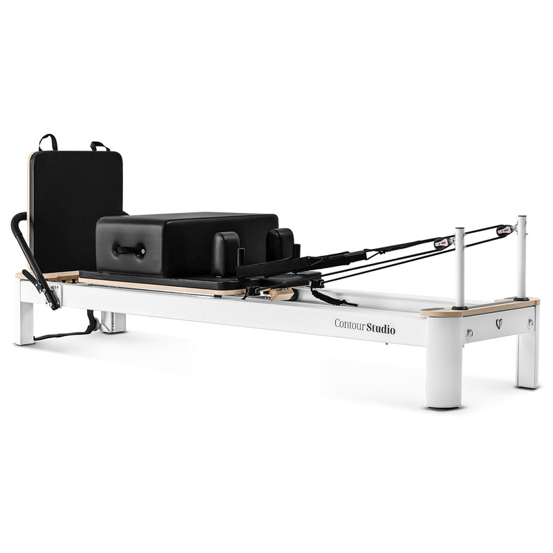 Lifespan Fitness Contour Studio Commercial Pilates Reformer Machine Bed Set (Black) Lifespan Fitness Contour Studio Commercial Pilates Reformer Machine Bed Set (Black)