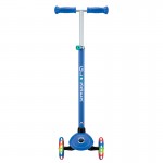 Globber PRIMO PLUS Scooter with Lights - Navy Blue / Emerald Green Globber PRIMO PLUS Scooter with Lights - Navy Blue / Emerald Green