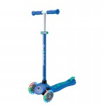Globber PRIMO PLUS Scooter with Lights - Navy Blue / Emerald Green Globber PRIMO PLUS Scooter with Lights - Navy Blue / Emerald Green