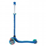 Globber PRIMO PLUS Scooter with Lights - Navy Blue / Emerald Green Globber PRIMO PLUS Scooter with Lights - Navy Blue / Emerald Green