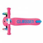 Globber PRIMO PLUS Scooter with Lights - Fuchsia / Sky Blue Globber PRIMO PLUS Scooter with Lights - Fuchsia / Sky Blue
