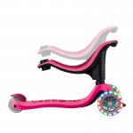 Globber GO UP Sporty Lights Scooter 360 - Fuchsia / Dark Pink Globber GO UP Sporty Lights Scooter 360 - Fuchsia / Dark Pink