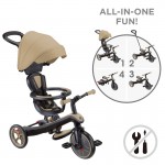 Globber EXPLORER Trike 4 in 1 - Sand Globber EXPLORER Trike 4 in 1 - Sand
