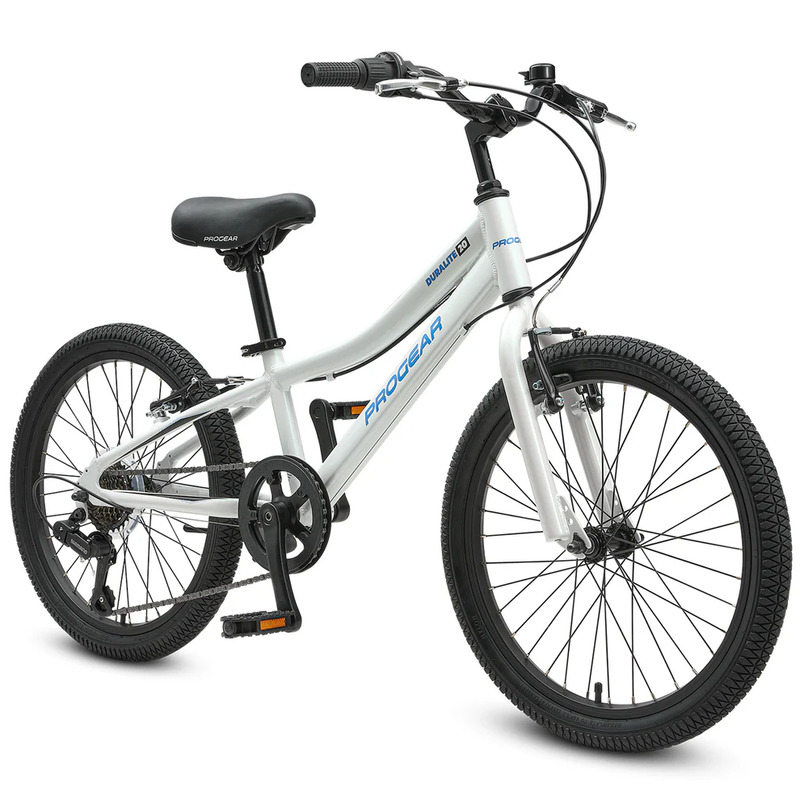 Progear DuraLite 7 Speed 20" Kids Bike - Pearl White Progear DuraLite 7 Speed 20" Kids Bike - Pearl White