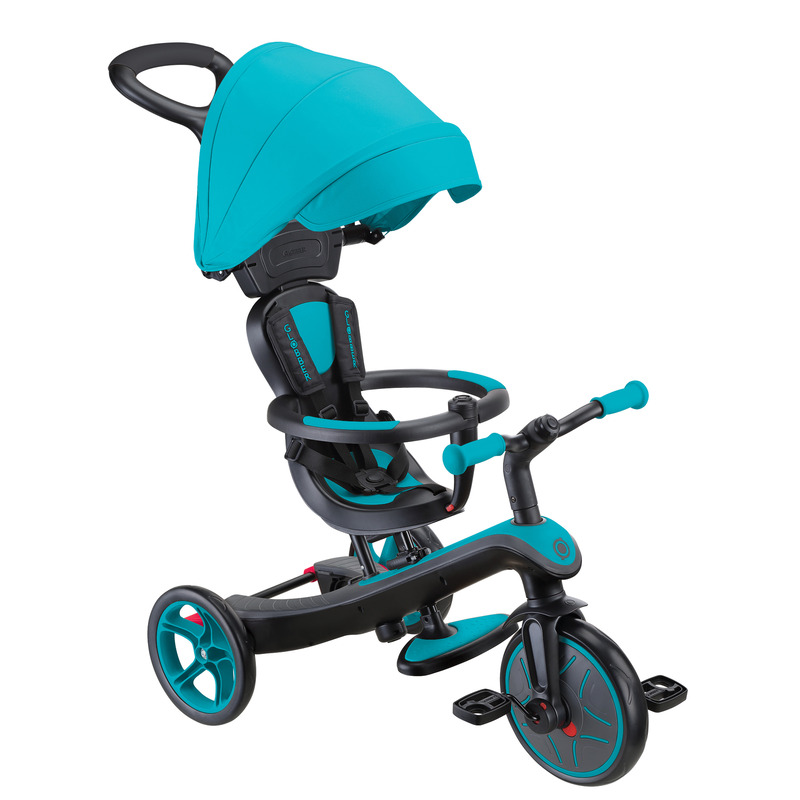 Globber EXPLORER Trike 4 in 1 - Teal Globber EXPLORER Trike 4 in 1 - Teal