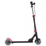 Globber Flow Element Junior Lights Scooter - Black / Pink Globber Flow Element Junior Lights Scooter - Black / Pink