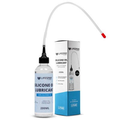 Lifespan Fitness Silicone Oil Lubricant with Extended Applicator