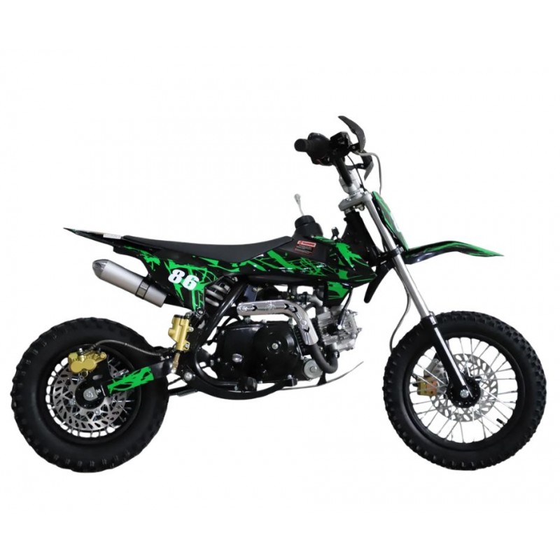MW 50cc Fully Auto Dirt Bike Small Wheel Green MW 50cc Fully Auto Dirt Bike Small Wheel Green