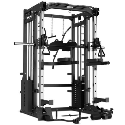 Lifespan CORTEX SM-25 6-in-1 Power Rack with Smith & Cable Machine