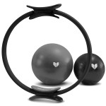 Lifespan 38cm Pilates Ring + 15cm Small & 22cm Medium Pilates Ball Lifespan 38cm Pilates Ring + 15cm Small & 22cm Medium Pilates Ball
