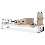 Lifespan Fitness Contour Pro Aluminium Pilates Reformer Machine (Beige)
