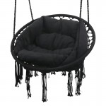 Lifespan Hammock Hanging Swing Chair with Cushions in Black