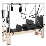 Lifespan Contour Cadillac Pilates Reformer with Full Trapeze Table (Black) Lifespan Contour Cadillac Pilates Reformer with Full Trapeze Table (Black)