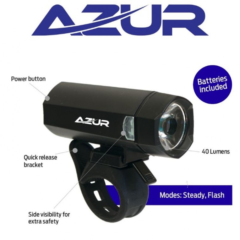 Azur Blaze 40 Lumens Battery Head Light Azur Blaze 40 Lumens Battery Head Light