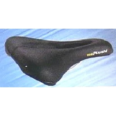 Saddle 190 x 250mm Ladies O-Zone Emerald Top Double Density Black