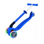 Globber Junior Foldable Lights Scooter - Navy Blue Globber Junior Foldable Lights Scooter - Navy Blue