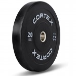 Lifespan CORTEX 100kg Black Series V3 Bumper Plate Set