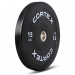 Lifespan CORTEX 15kg Black Series V3 Bumper Plate (Pair) Lifespan CORTEX 15kg Black Series V3 Bumper Plate (Pair)