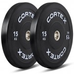 Lifespan CORTEX 15kg Black Series V3 Bumper Plate (Pair) Lifespan CORTEX 15kg Black Series V3 Bumper Plate (Pair)