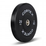 Lifespan  CORTEX 20kg Black Series V3 Bumper Plate (Pair)