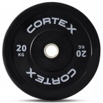 Lifespan  CORTEX 20kg Black Series V3 Bumper Plate (Pair)