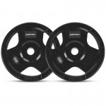 Lifespan CORTEX 20kg Tri-Grip V2 50mm Olympic Plates (Pairs) Lifespan CORTEX 20kg Tri-Grip V2 50mm Olympic Plates (Pairs)