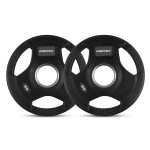 Lifespan CORTEX 45kg Tri-Grip V2 50mm Olympic Dumbbell Set
