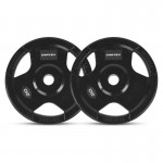 Lifespan CORTEX 145kg Tri-Grip V2 50mm Olympic Plate Set Lifespan CORTEX 145kg Tri-Grip V2 50mm Olympic Plate Set