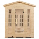 Regen8 Quadro Outdoor - 4 Person Infrared Sauna Regen8 Quadro Outdoor - 4 Person Infrared Sauna