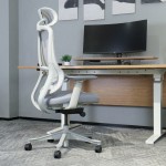 Lifespan DM8 Ergonomic Office Desk Chair (White/Grey) Lifespan DM8 Ergonomic Office Desk Chair (White/Grey)