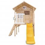 Lifespan Archie Elevated Cubby House with 1.8m Slide - Yellow