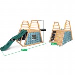 Lifespan Cooper Climb & 1.8m Slide - Green