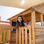 Lifespan Kingston Cubby House with 2.2m Slide - Blue Lifespan Kingston Cubby House with 2.2m Slide - Blue