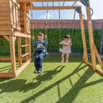 Lifespan Kingston Cubby House with 2.2m Slide - Blue Lifespan Kingston Cubby House with 2.2m Slide - Blue