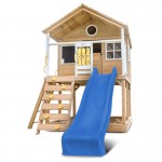 Lifespan Warrigal Cubby House with 2.2m Slide - Blue Lifespan Warrigal Cubby House with 2.2m Slide - Blue