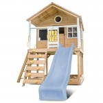 Lifespan Warrigal Cubby House with 2.2m Slide - Pastel Blue